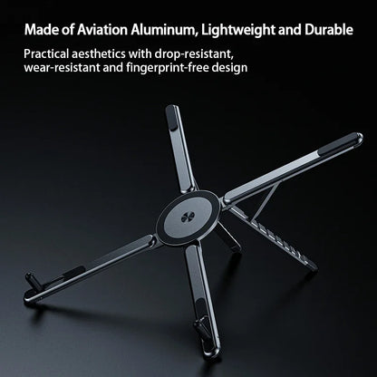 Foldale Magnetic Phone Holder Multi Form Adjustable Desktop Tablet Stand for Iphone 17~12 Tripod Handheld Mount Laptop Bracket